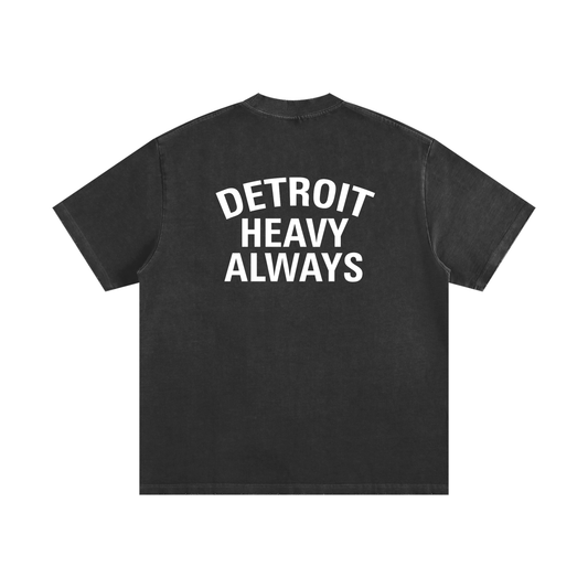 Detroit Heavy Always Vintage Washed Unisex T-Shirt - Detroit Heavy