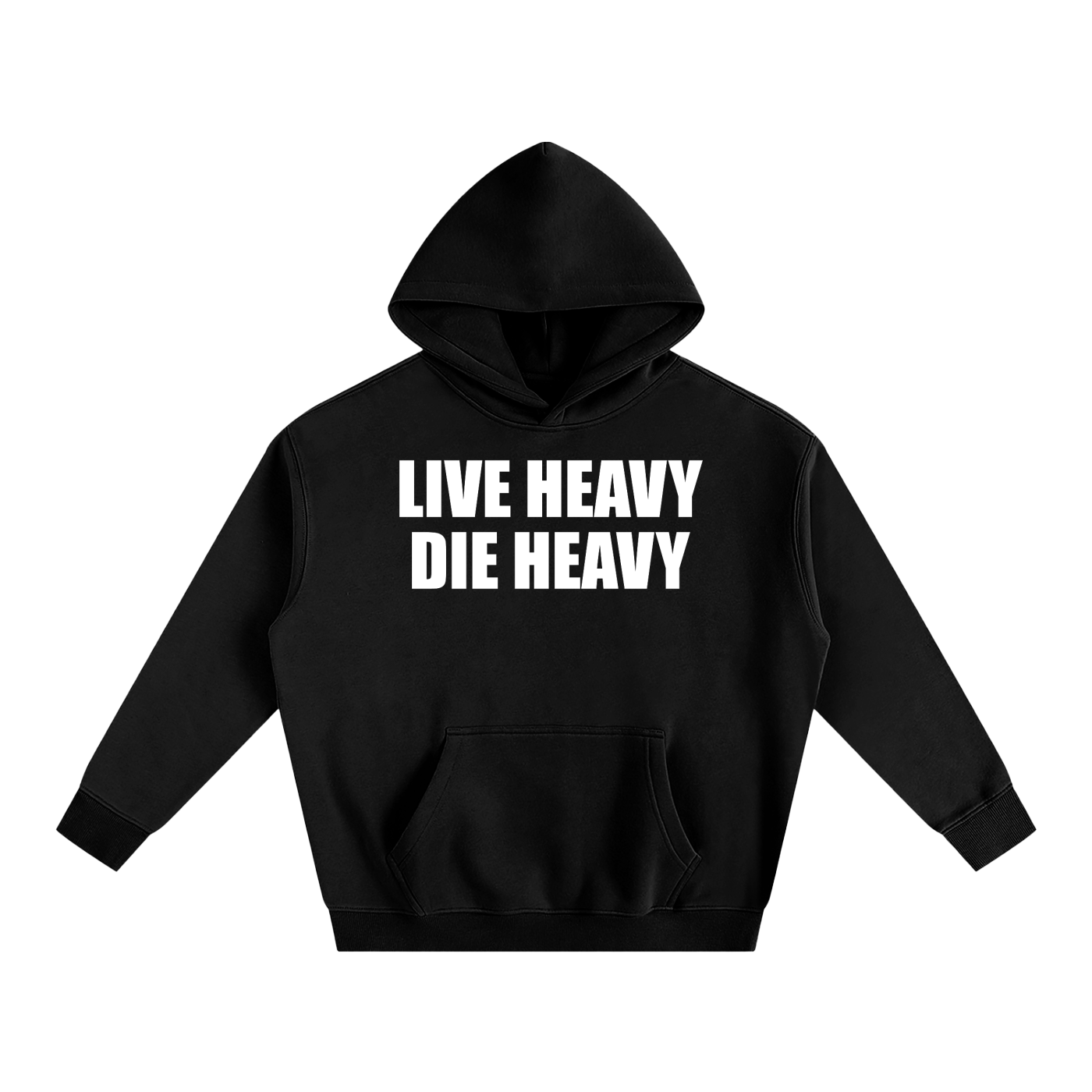 Live Heavy Die Heavy Unisex Hoodie - Detroit Heavy