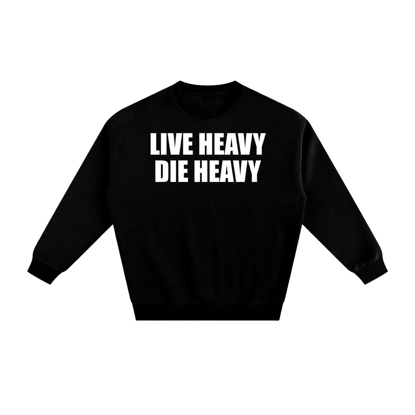 Live Heavy Die Heavy Unisex Sweatshirt - Detroit Heavy