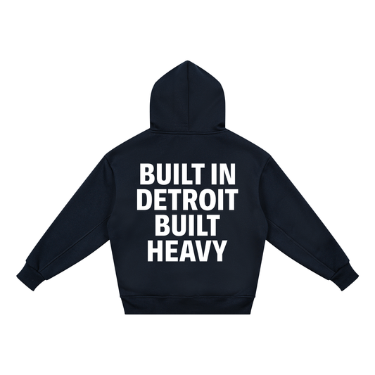 Build in Detroit Built Heavy Kids' Fleece Hoodie