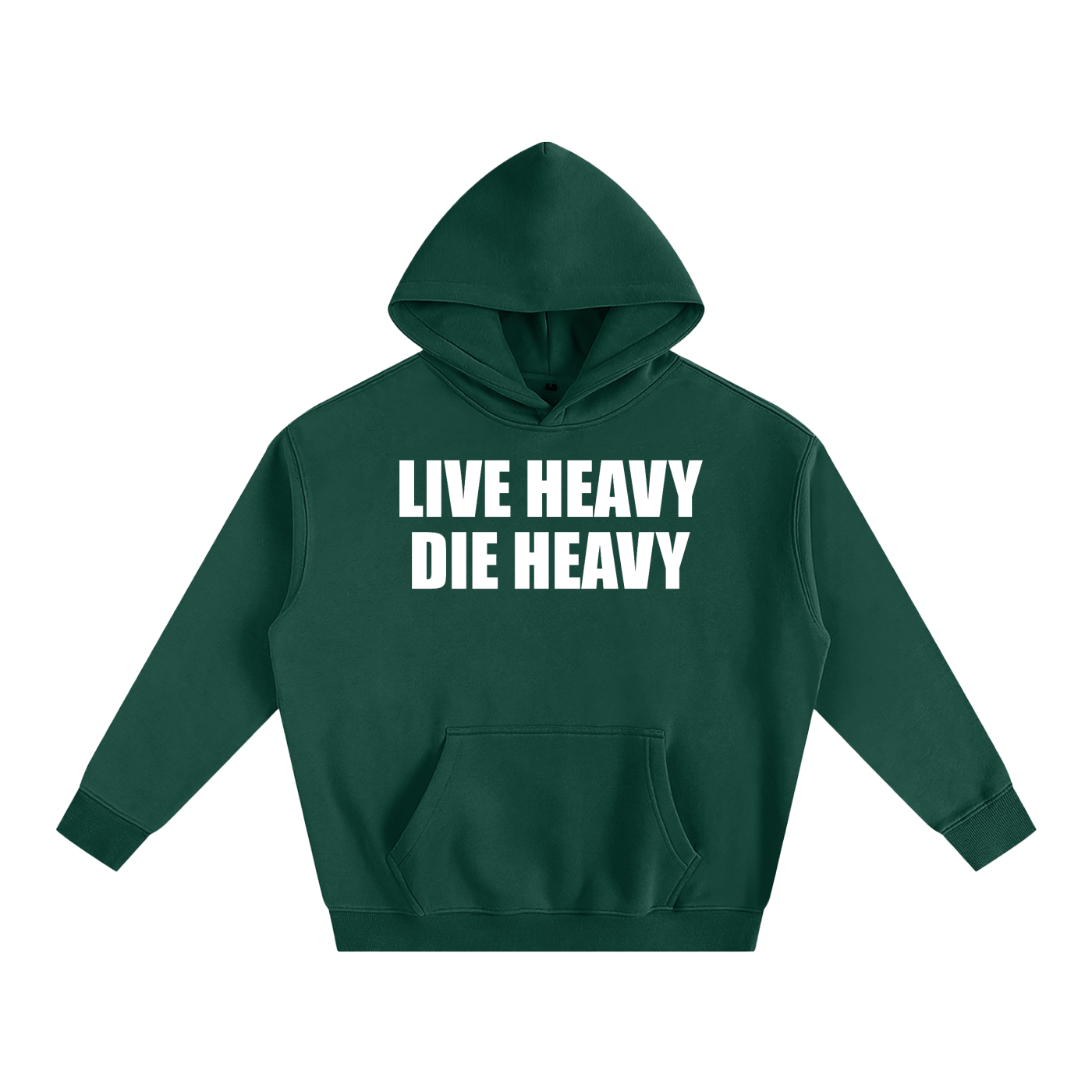 Live Heavy Die Heavy Unisex Hoodie - Detroit Heavy