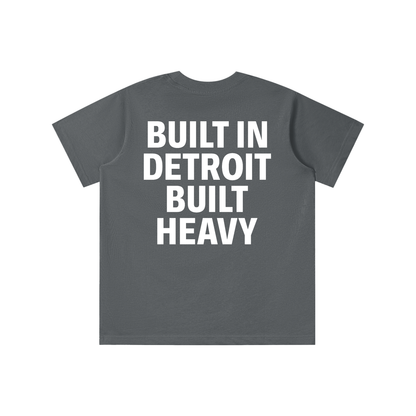 Built in Detroit Build Heavy Kids' T-shirt