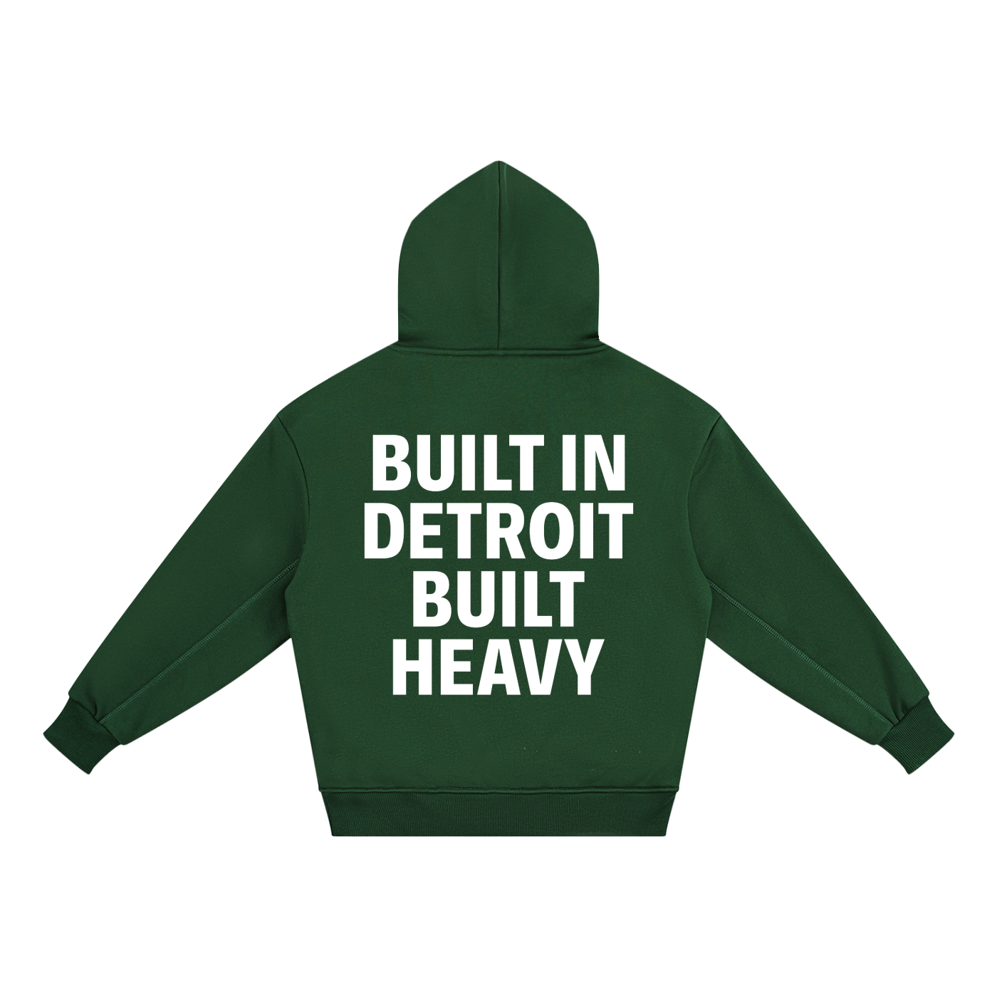 Build in Detroit Built Heavy Kids' Fleece Hoodie