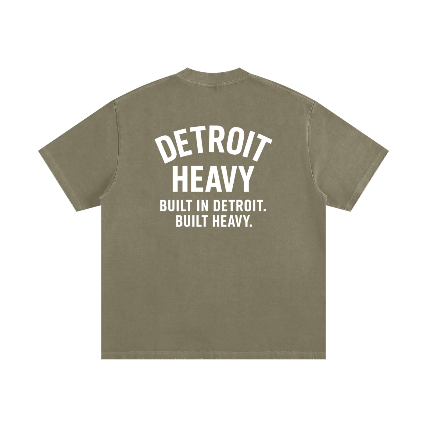 Built in Detroit Built in Heavy Vintage Washed Unisex T-Shirt - Detroit Heavy