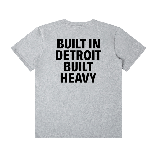 Built in Detroit Built Heavy Unisex T-Shirt