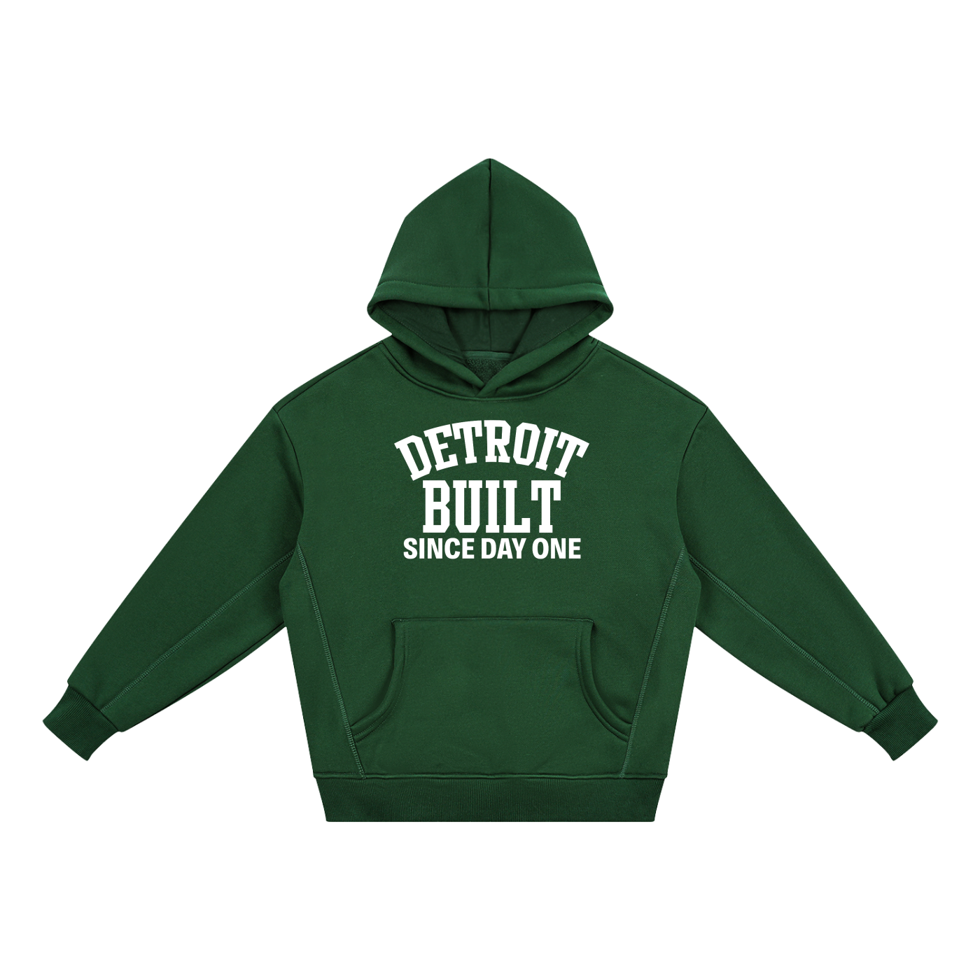 Detroit Built Since Day One Kids' Fleece Hoodie