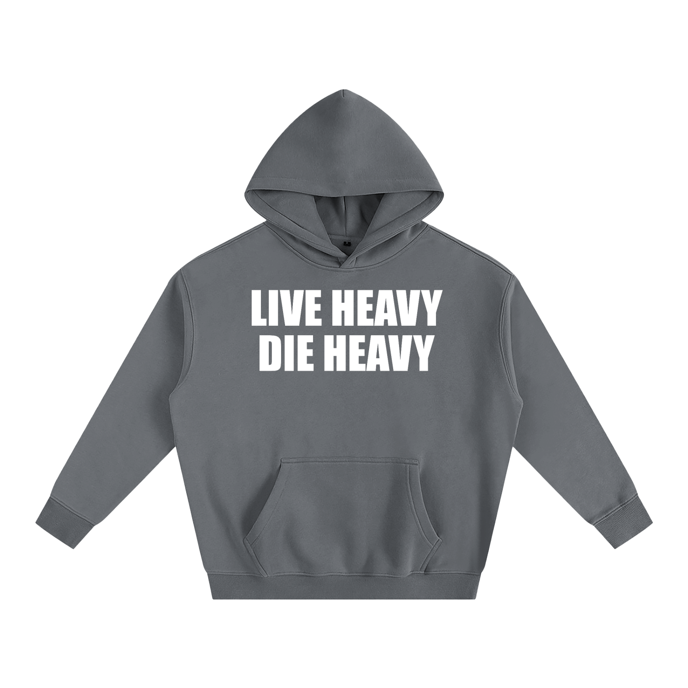 Live Heavy Die Heavy Unisex Hoodie - Detroit Heavy